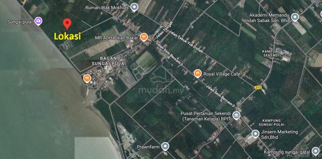 Tanah 1.9ek Non Bumi Bagan Nakhoda Omar , Sabak Bernam 5