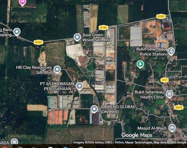 Zoning Industrial Land @BUKIT SELAMBAU ( ONLY RM6.50/SF ) 1