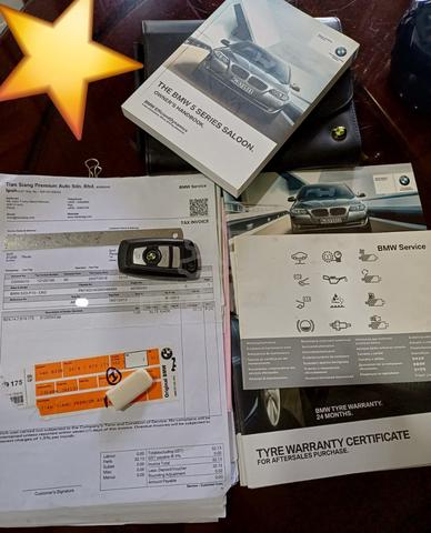 2012 Bmw 520 CKD Full Svc Rec n Video.BMW Svc Book - 1