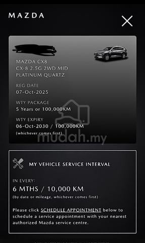 2025 Mazda Cx-8 2.5 Skyactiv-G Mid Suv MILEAGE 9K - 2