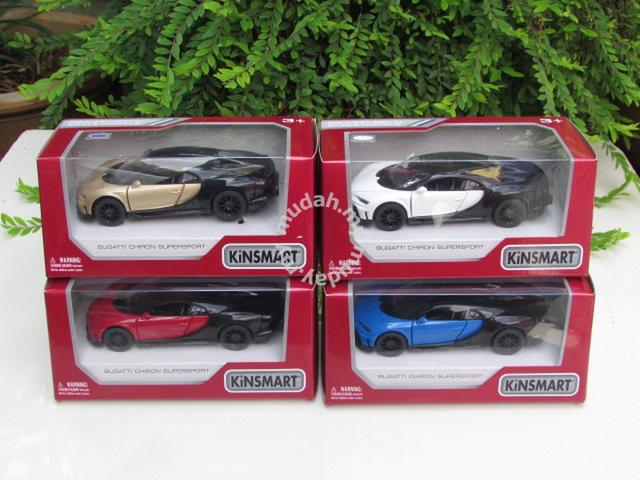 Kinsmart (12cm) 2018 Bugatti Chiron Super Sport - Hobby & Collectibles for  sale in Ampang, Selangor