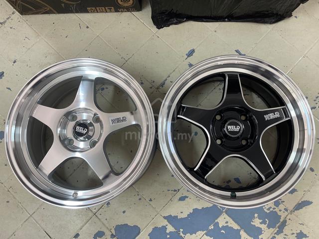 Sport rim Baru 15 Weld Racing FLOW FORM axia bezza - Car Accessories ...