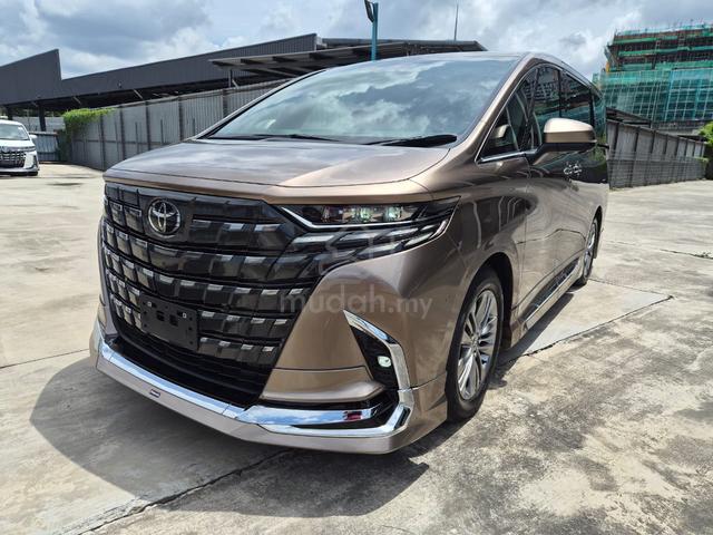 2025 Toyota ALPHARD 2.5 Z NEW CAR MILEAGE BODYKIT - 3