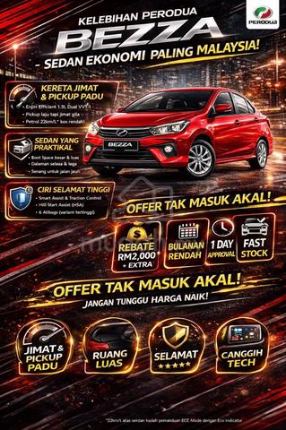 2026 New Bezza Baru Ready Stock+ Freegift - 2