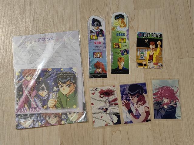 Yu Yu Hakusho Vintage Stickers Bookmarks Cards Lot - photo 3 of 4