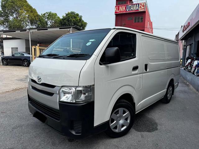2017 Toyota HIACE 2.5 Panel Van (M) Boleh Loan - 1
