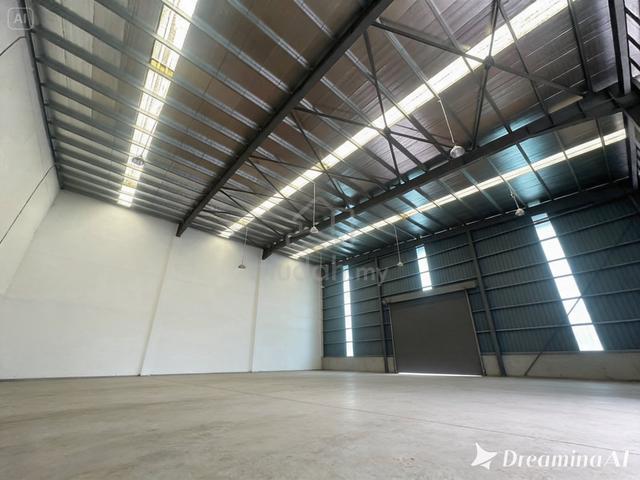 Factory warehouse in Bukit Minyak Simpang Ampat for rent 1