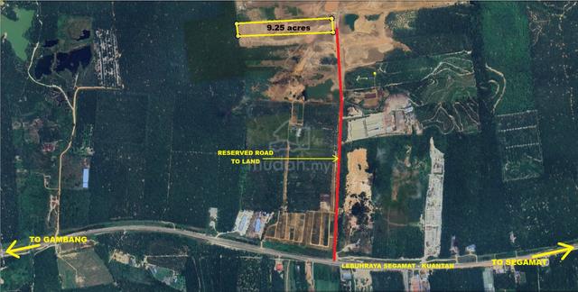 Commercial Land (Zoning Industrial) For Sale at Jln Segamat-Kuantan 1