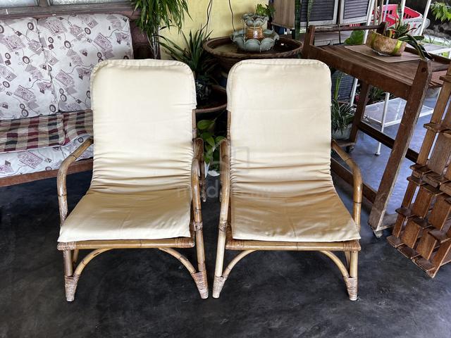 Vintage antique rattan chair + topper - photo 4 of 6