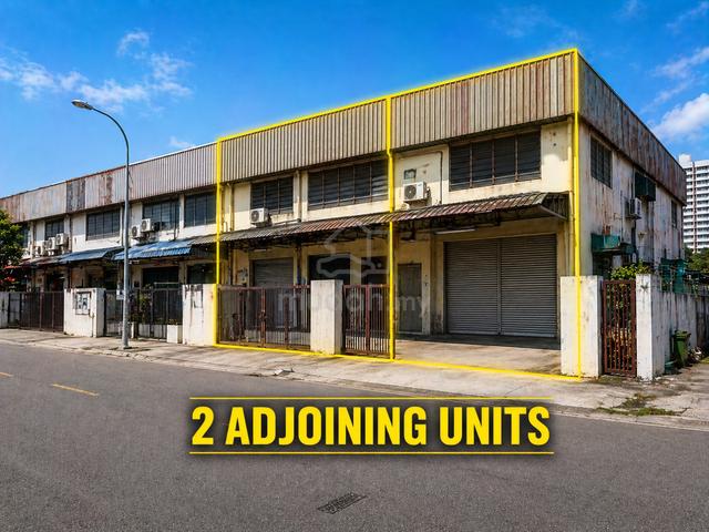 RARE! 2 Units Adjoining Factory 🏭 @ Desa Tun Razak | Cold Room ❄️ 1
