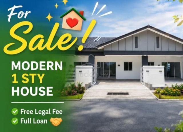 1 Storey Terrace @ Ipoh- 100% Loan+ 15% rebate+ 20k Save Process Fees 1