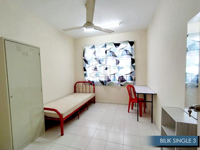 Bilik sewa untuk lelaki skudai (seorang sebilik) 1