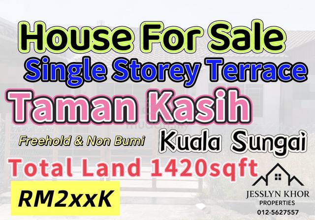 Single Storey Terrace at Taman Kasih Kuala Sungai 1