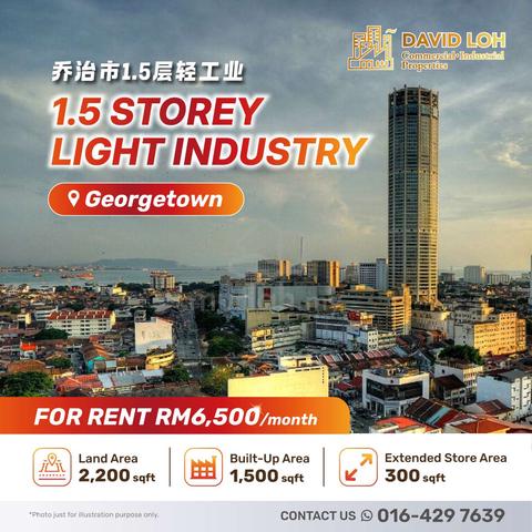 George Town – 1.5-Storey Light Industry For Rent 1