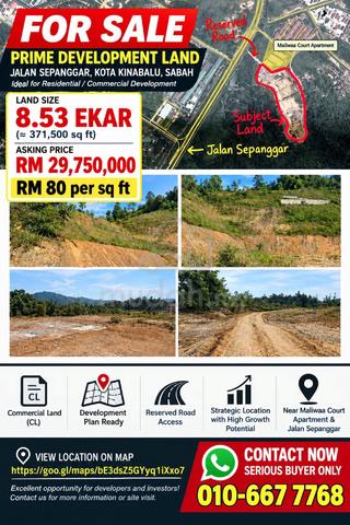 Jalan Sepanggar Prime Development Land 1