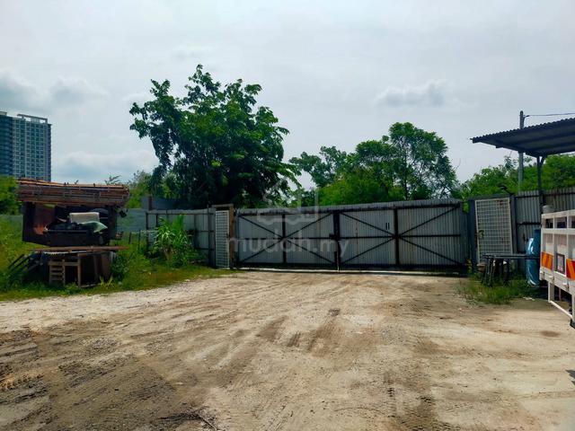 Shah Alam , bukit kemuning , industrial land for rent , fencing zinc 1