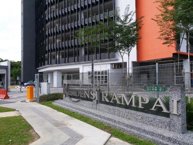 Ha Rampai Condominium for Rent, 3 Bedroom, 900 sq.ft, Residensi Rampai, Setapak ...