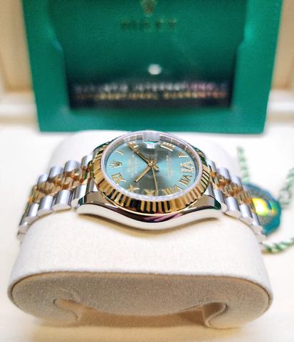 Brand New Rolex Datejust 31mm 278173 Green Diamond - photo 4 of 5