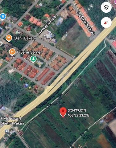 Tanah 2 ekar tepi jalan utama pekan-kuantan 1