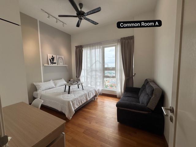 Common Room Tritower Residence Walking To Ciq Fully Furnished 1