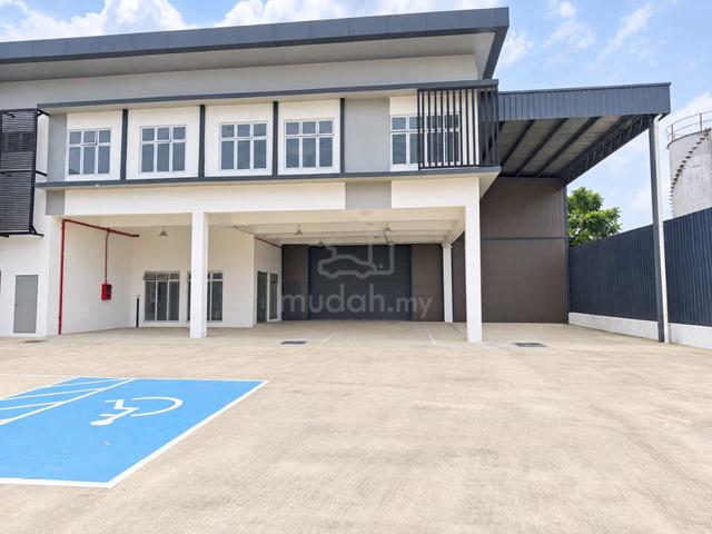 Semi-D Factory 20000sf @ Perindustrian Sri Wangi Plentong MASAI, LIGHT 1