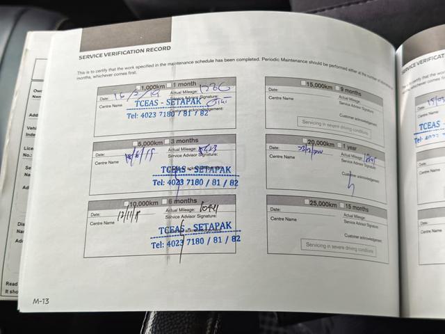 PREMIUM SERENA 2.0 Nissan FULL SERVICE RECORD 2019 - 5
