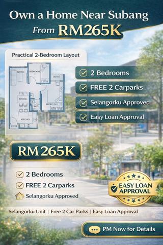 NEW Town Near ELMINA【 2 Min SMK Subang 】FREEHOLD - 10 Mins TO MRT/LRT 1