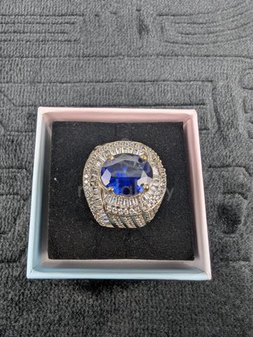 Cincin Batu Nilam Bangkok (Blue Sapphire) - photo 3 of 5