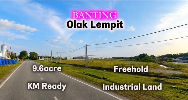 Kuala Langat Banting Olak Lempit 9.65acre Freehold Industrial Land 1