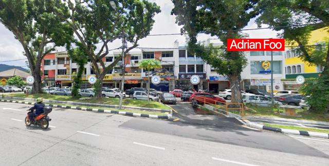 Ground Floor Shoplot At Jalan Jelutong 1000sf Facing Main Road 1