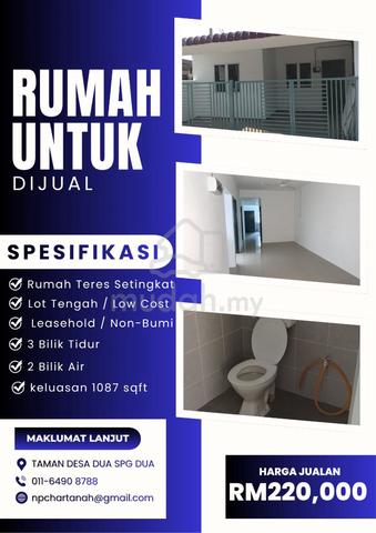 Rumah Murah UntuDijual | TAMAN DESA DUA SPG DUA 1