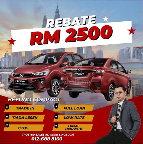 MAX LOAN & LOW RATE Perodua BEZZA 2026 - 1