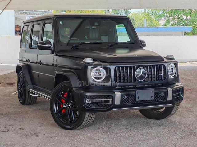 RED LEATHER 2023 Mercedes Benz G63 4.0 AMG G-MANUF - 2