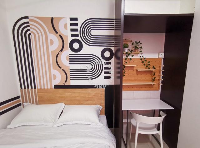 [Bilik Sewa] Muji Premium Queenbed Room|Lady Nonsharing|WIFI| 1