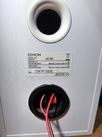 Denon bookshelf speakers  - photo 3 of 5