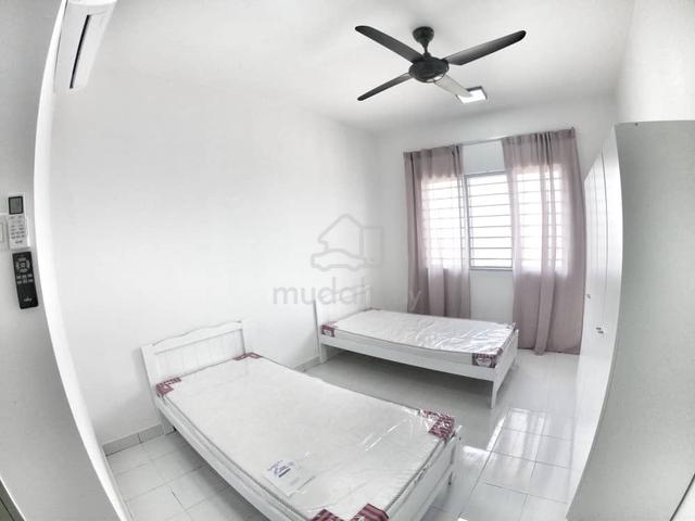Bilik Sewa Master Private Bathroom|Inc Api&Air|PPA1M Kepong|taman lyg2 1