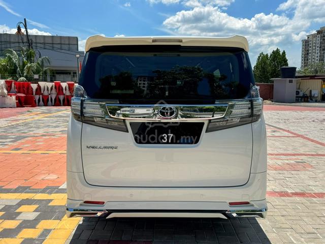 2016 Toyota VELLFIRE 2.5 ZG FULL SPEC 2DIGIT PLATE - 5