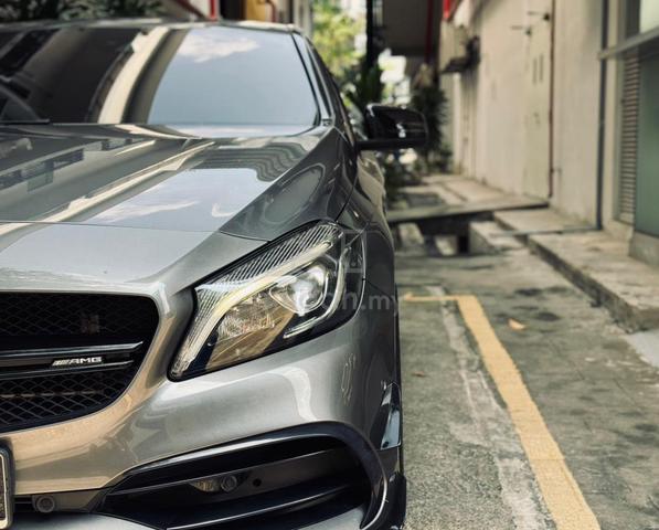 Mercedes Benz A180 A250 F/L A45/Convert CF/Spoiler - 4