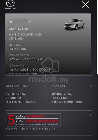 Mazda CX-8 2.5 HIGH ⭐UnderWarranty ⭐OriCondition - 3