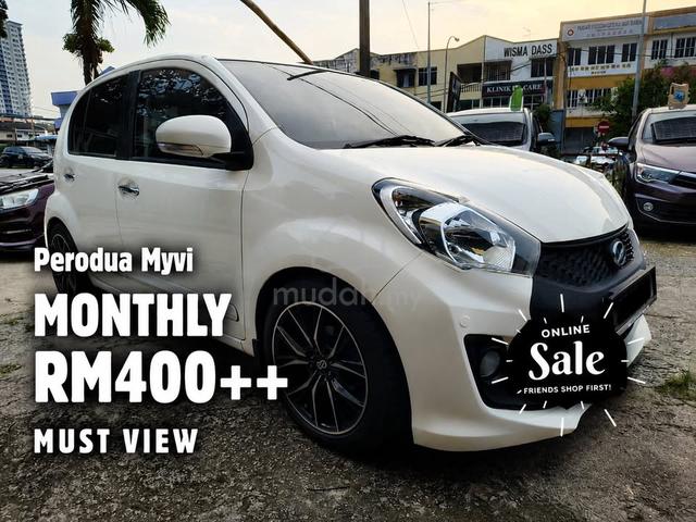 Full Loan 2016 Perodua MYVI 1.3 X Monthly 400++ - 1