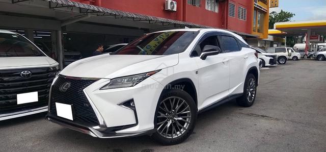 2016 Lexus RX200T 2.0 F SPORT (A) 88K KM 2YRS-WRTY - 2