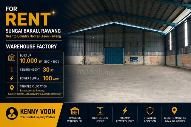 Sungai Bakau, Rawang, Garing Utama, Rawang Perdana, Saujana Teknologi 1