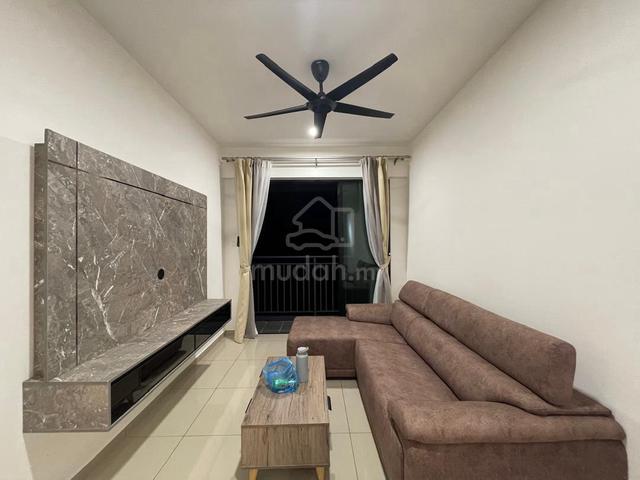 Must View ! TreeO Condo, FullyFurnished 2cp 900sf Sungai Ara near FTZ 1