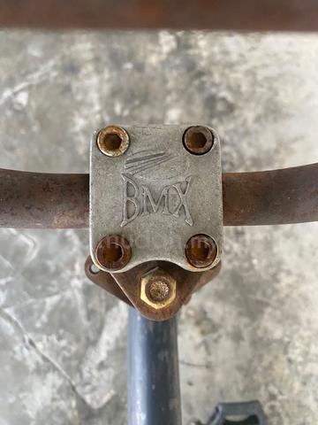Vintage BMX Bicycle Frame with Handlebars - photo 2 of 2
