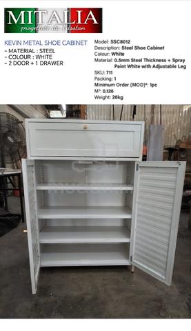 Quality Metal Shoe Cabinet | Kabinet Kasut Besi  - photo 4 of 5