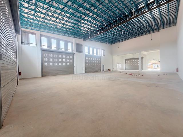 Cash Back 0% Downpayment FREEHOLD 2 Storey Factory Jasin Melaka Toll 1
