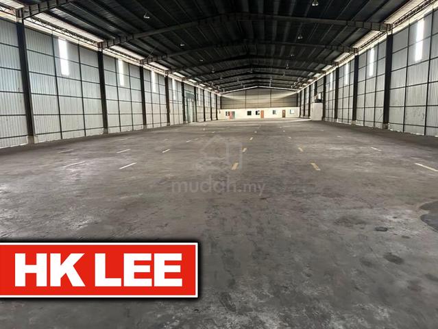 < 65,336 SF LAND >1 sty factory >juru >high ceiling>ample parking 1