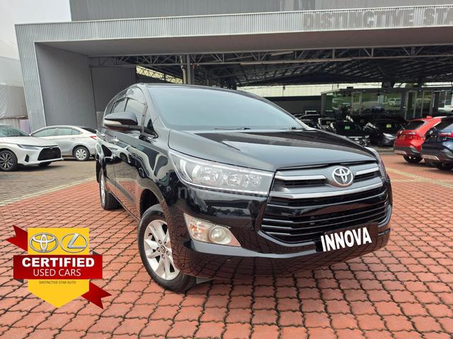 2017 Toyota Innova 2.0G+FREE Warranty & Service - 2