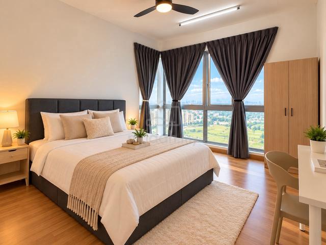 Room For Rent One South | Fully Furnished | Aircond ๐ฅ 1