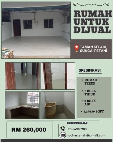 Rumah Untuk Dijual Taman Keladi, Sungai Petani 1